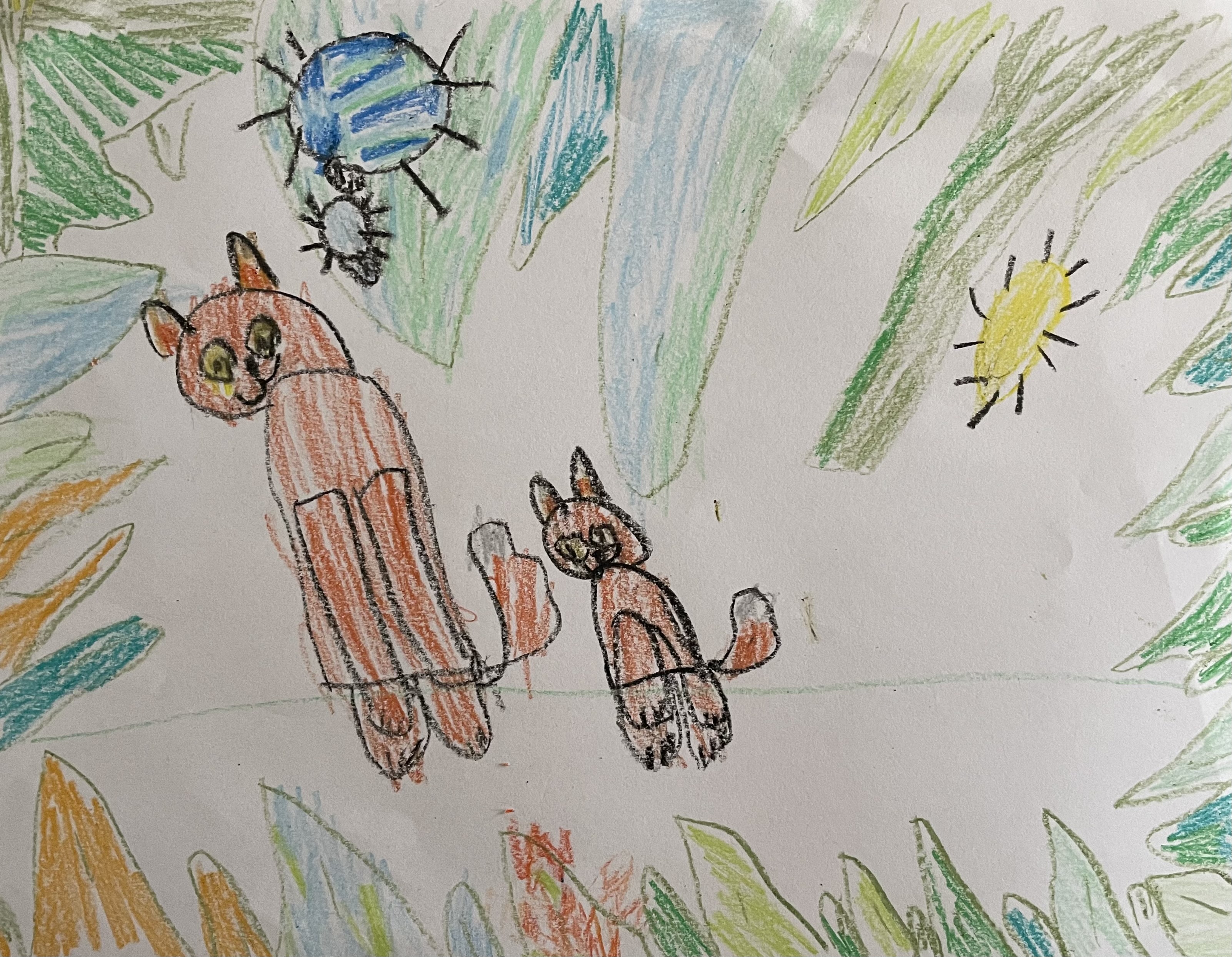 Baby Fox Mommy Fox Thumbnail