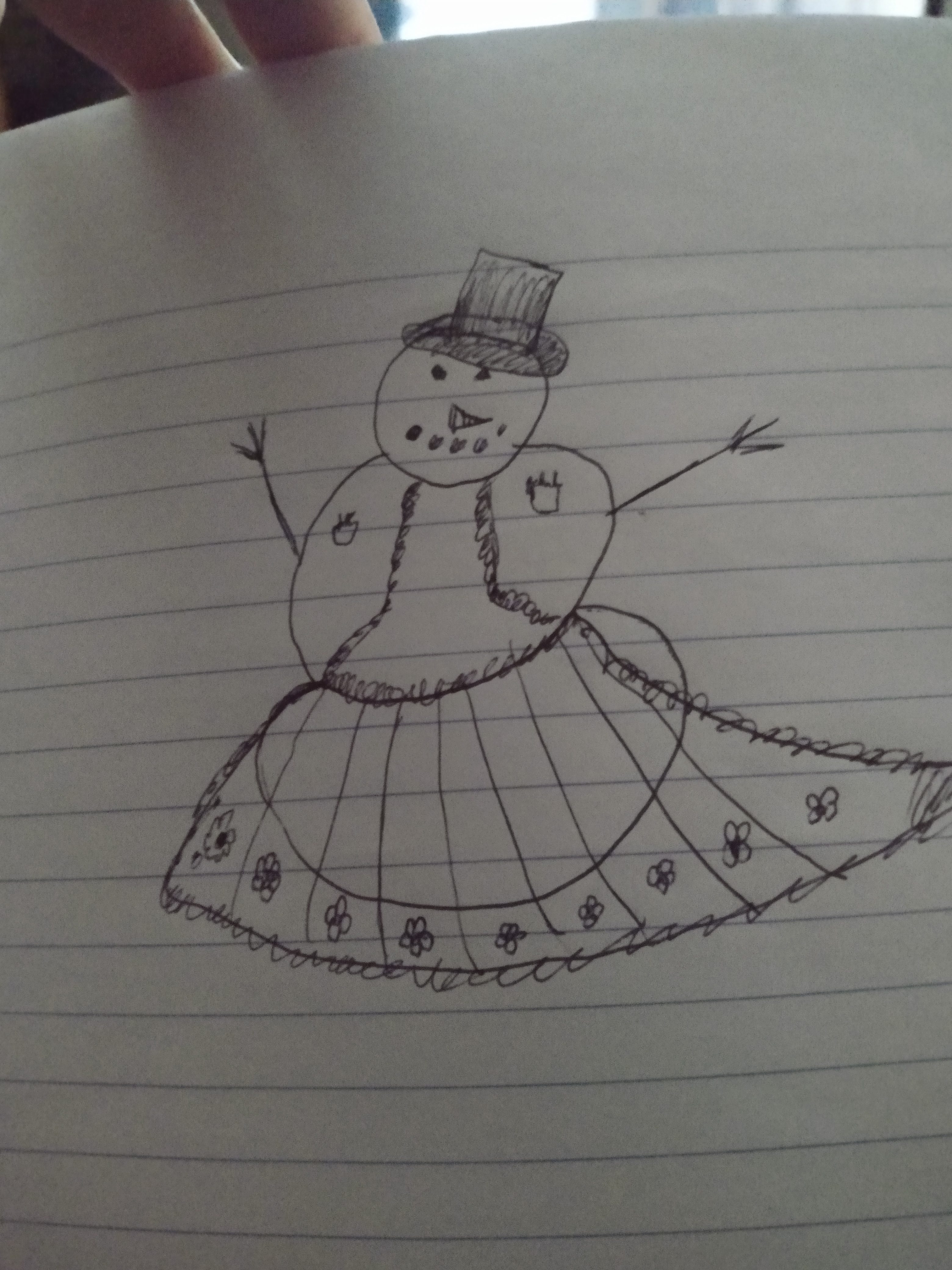 The snow girl Thumbnail