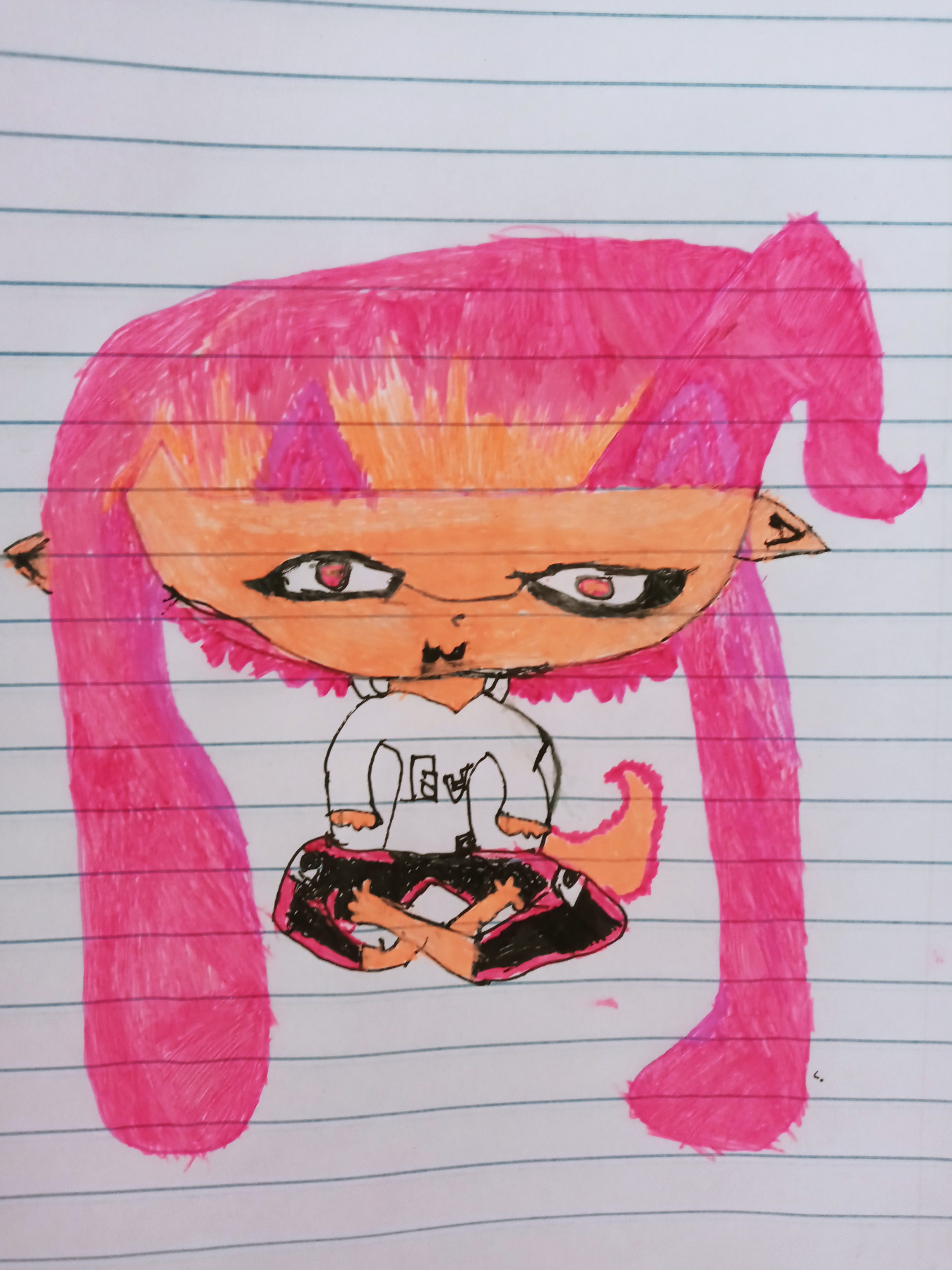 Baby Inkling (Splatoon Fan Art) Thumbnail