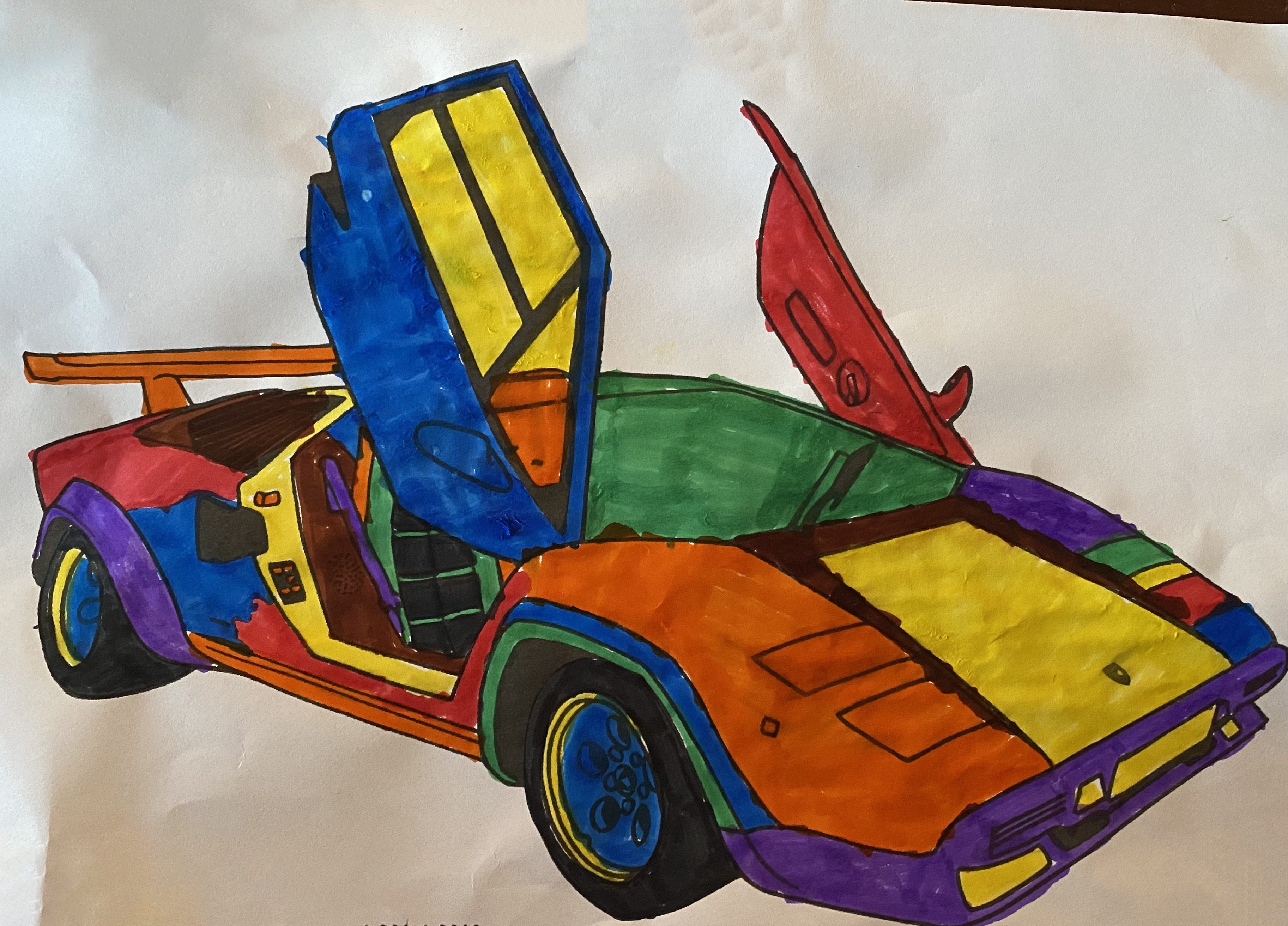 Rainbow Lambo Thumbnail