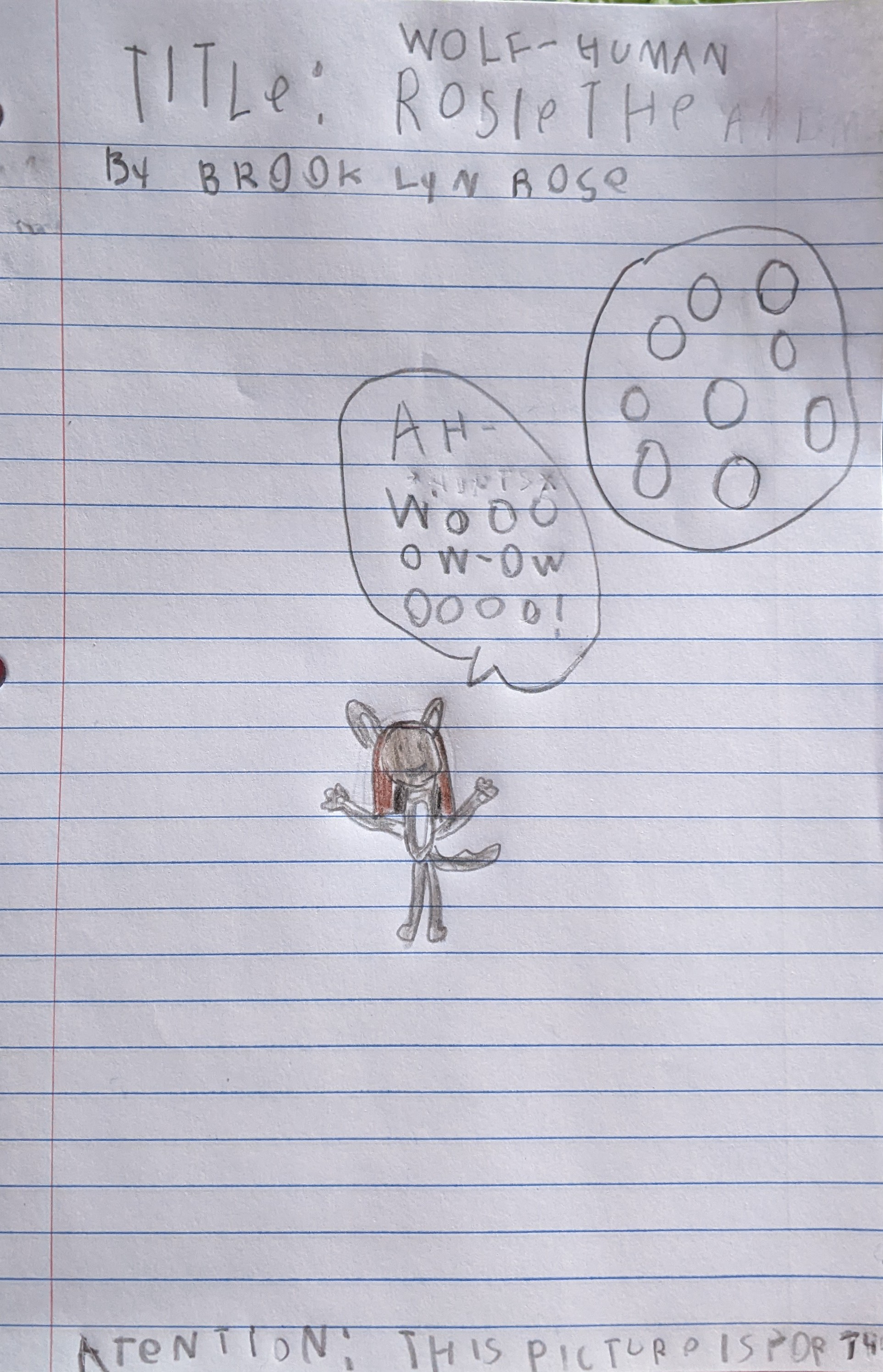 Rosie the wolf human Thumbnail
