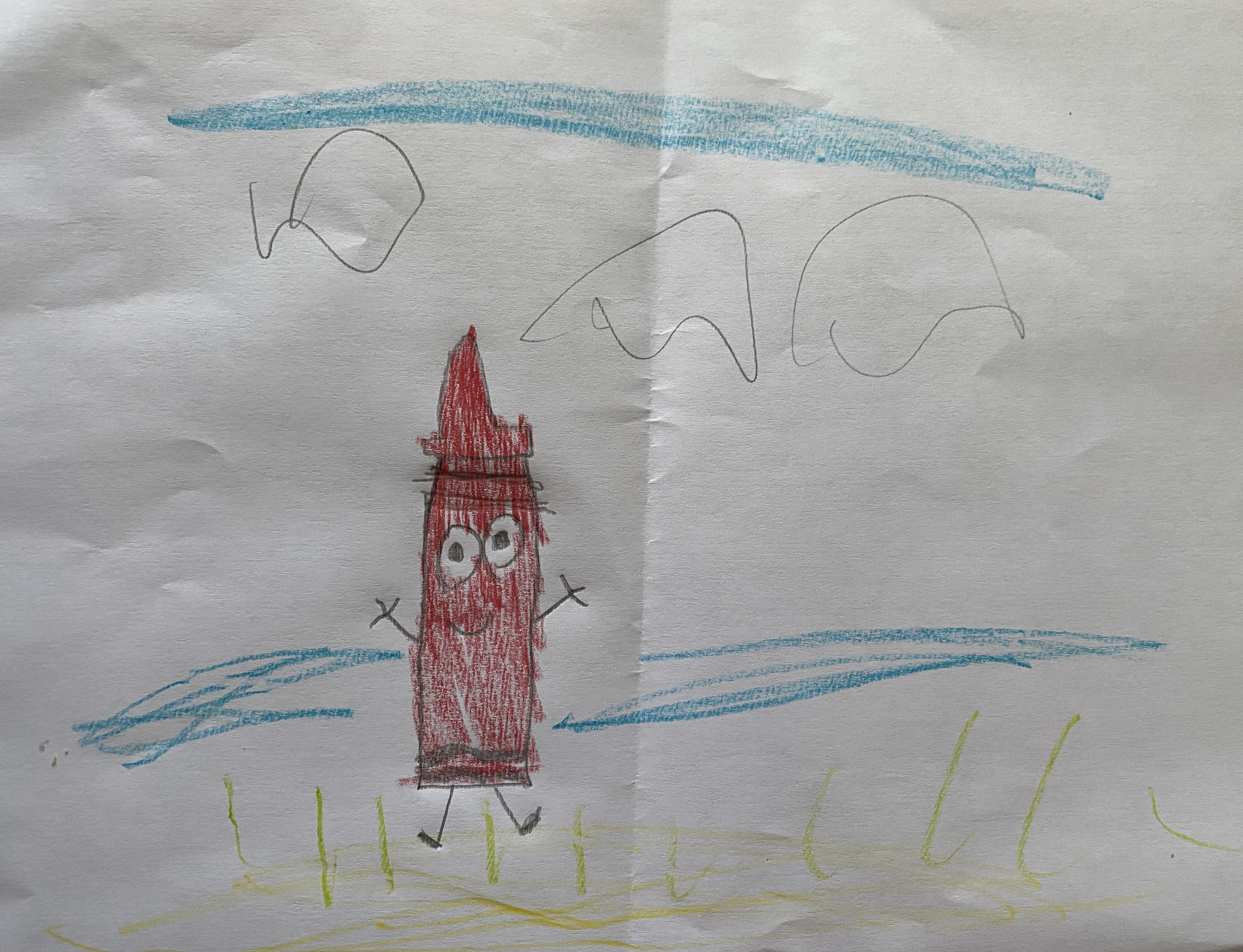 Crayon on the Beach Thumbnail
