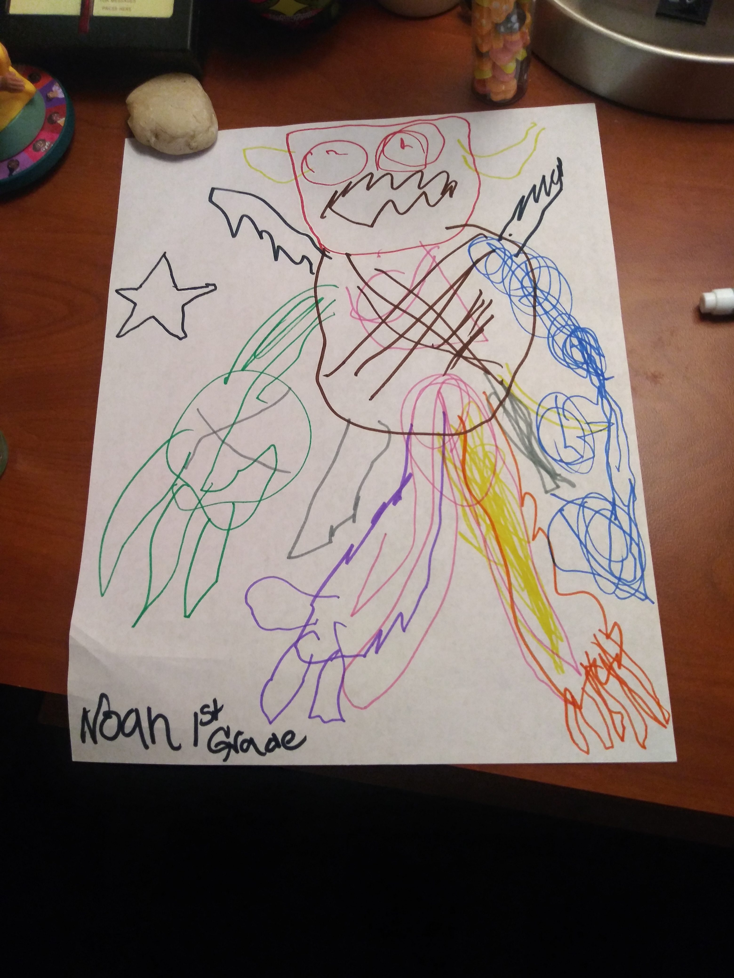 Noah’s Electric monster Art Thumbnail