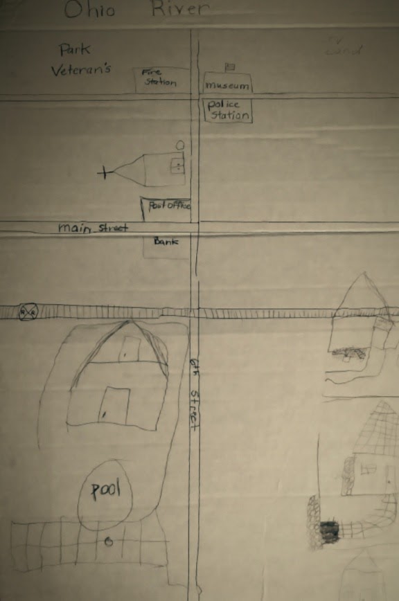 Street Map Drawing Thumbnail