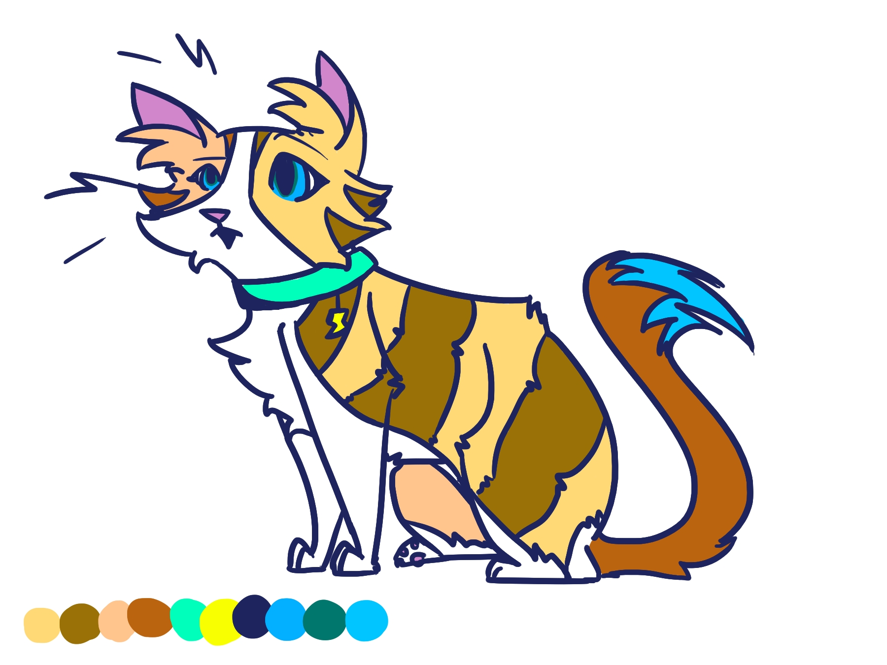Cat Character Thumbnail