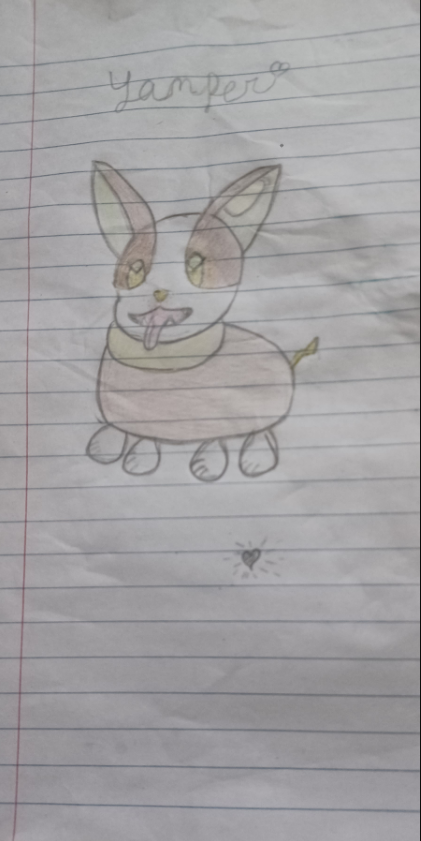 Pokemon Yamper Artwork Thumbnail