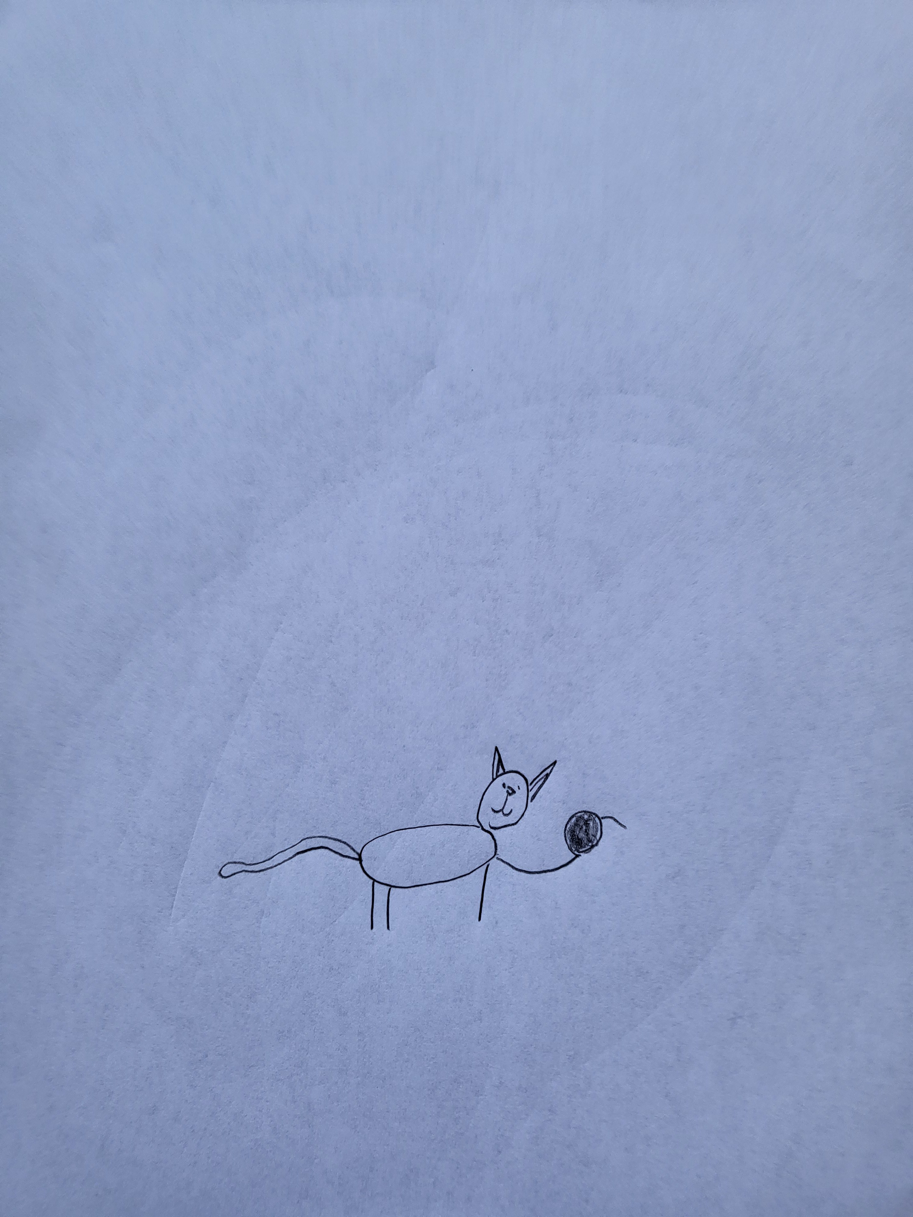 Cat with Yarn Thumbnail