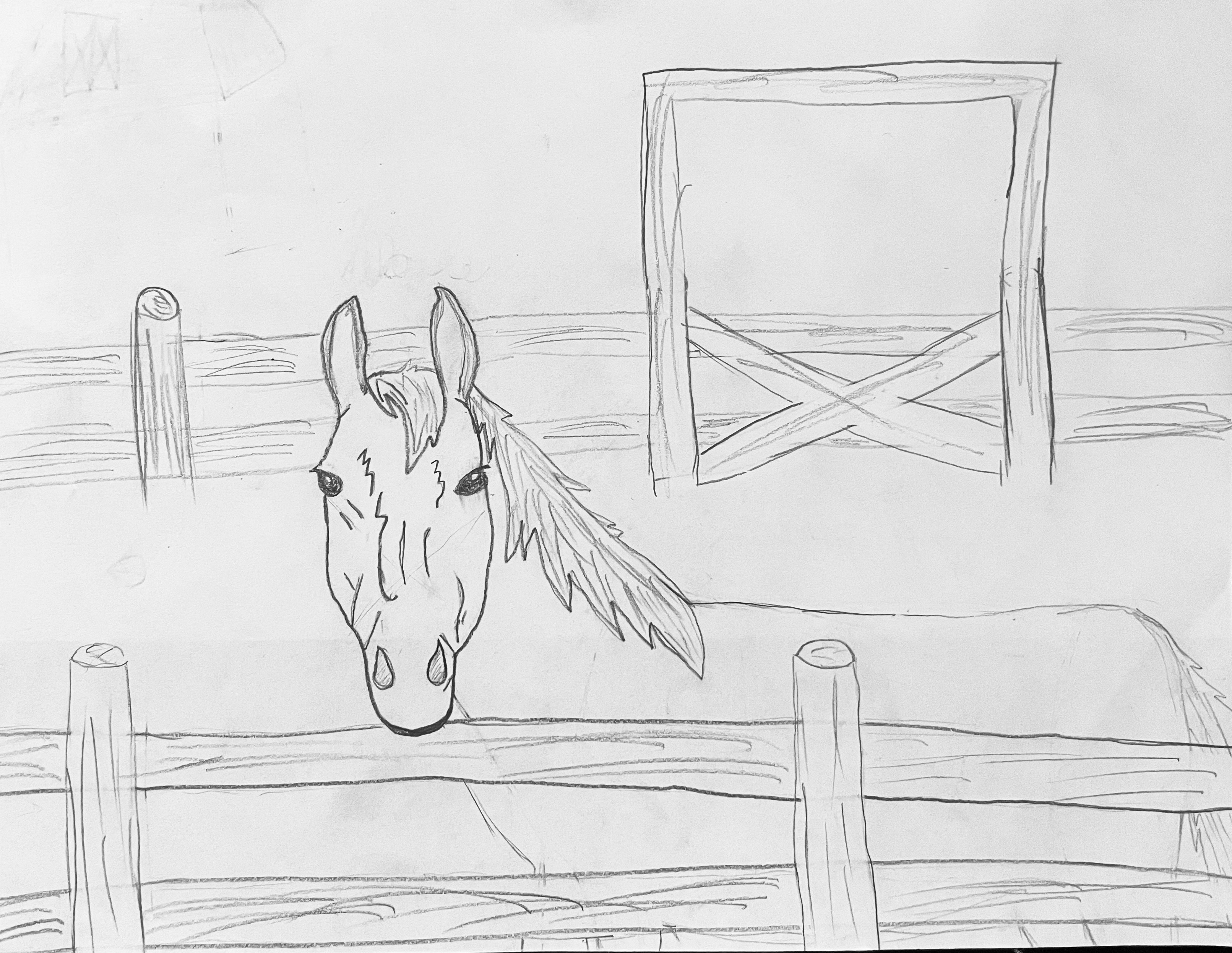 Horse on Farm Thumbnail