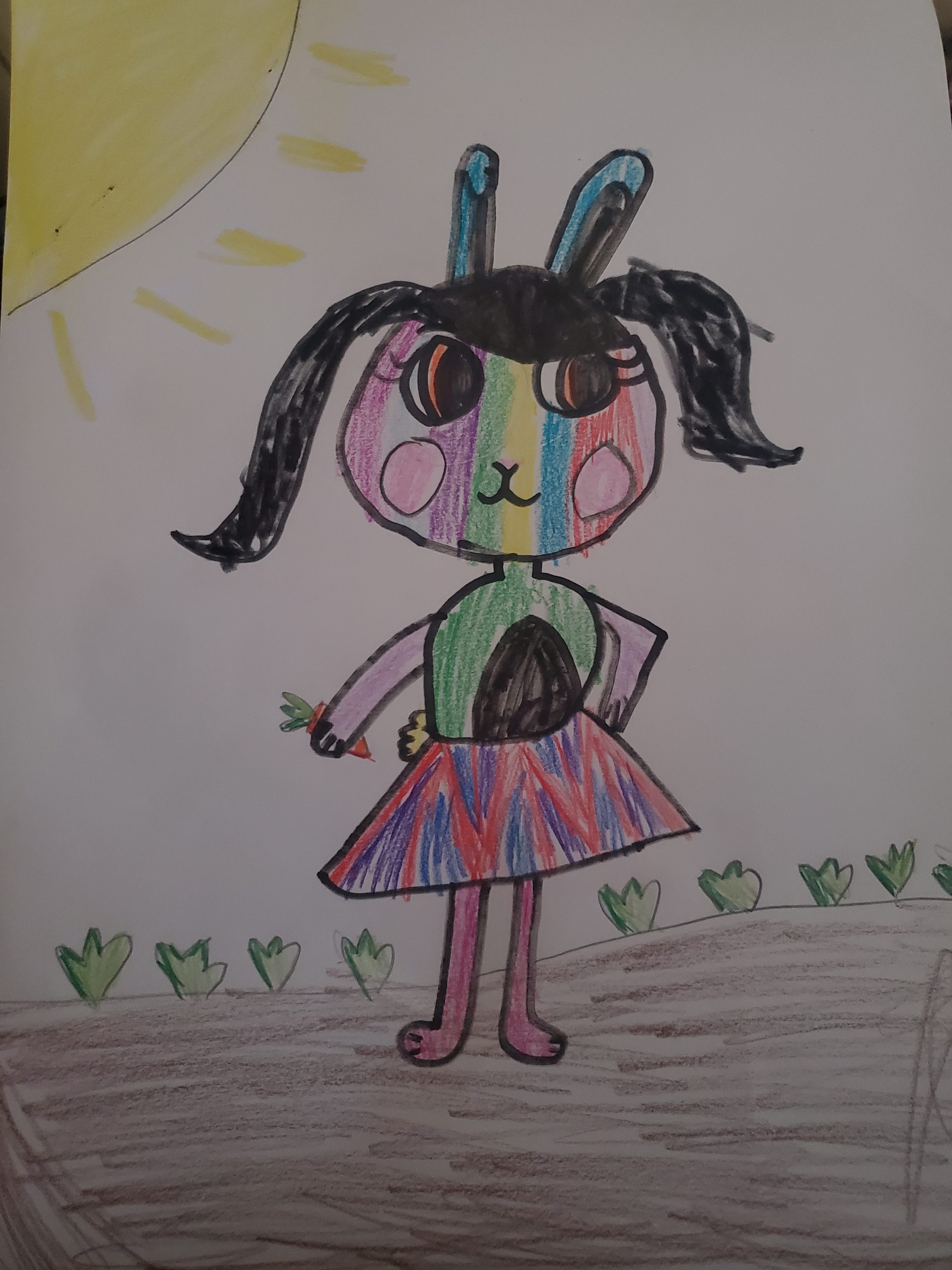 Little Bunny’s playhouse garden Thumbnail