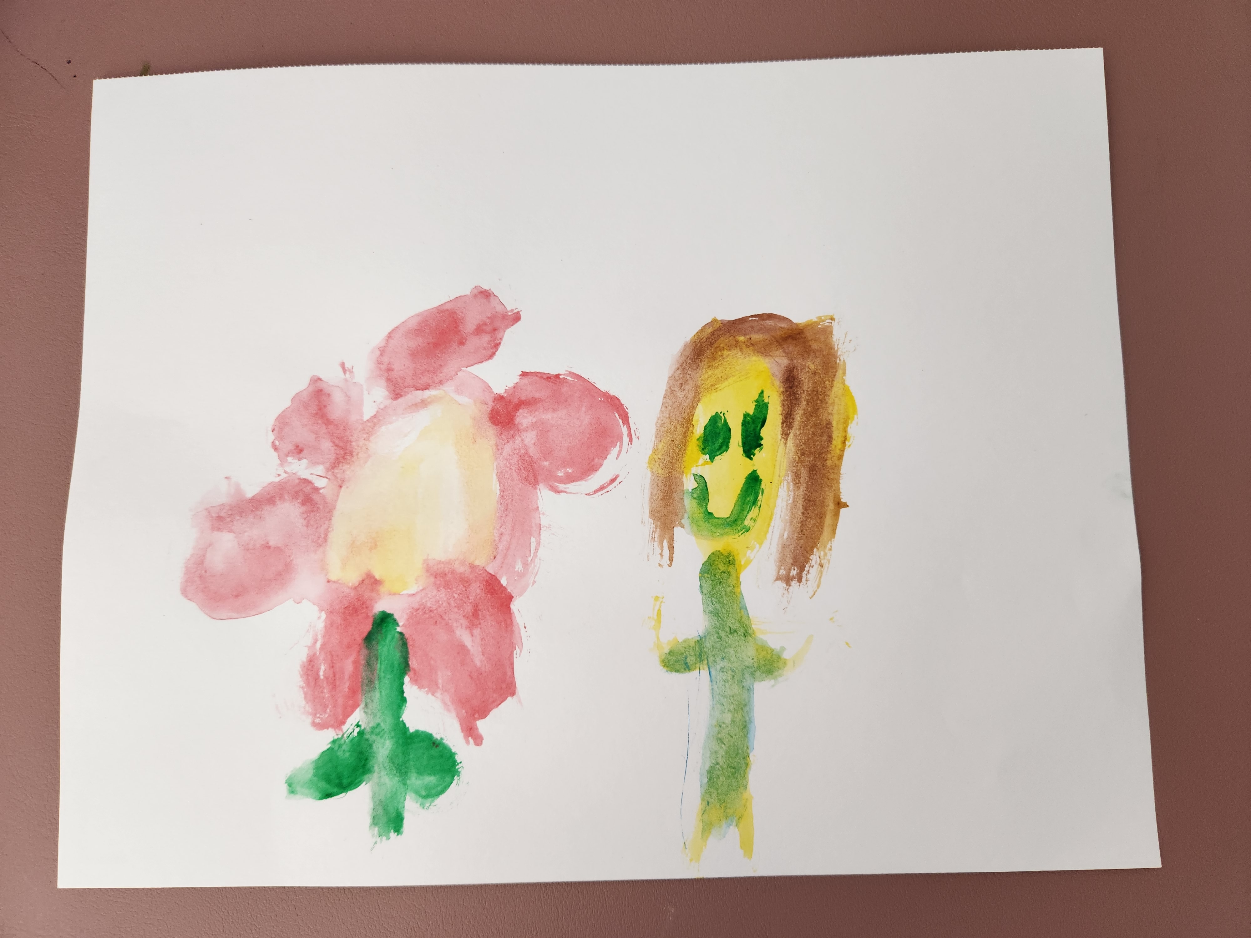 Me with a flower Thumbnail