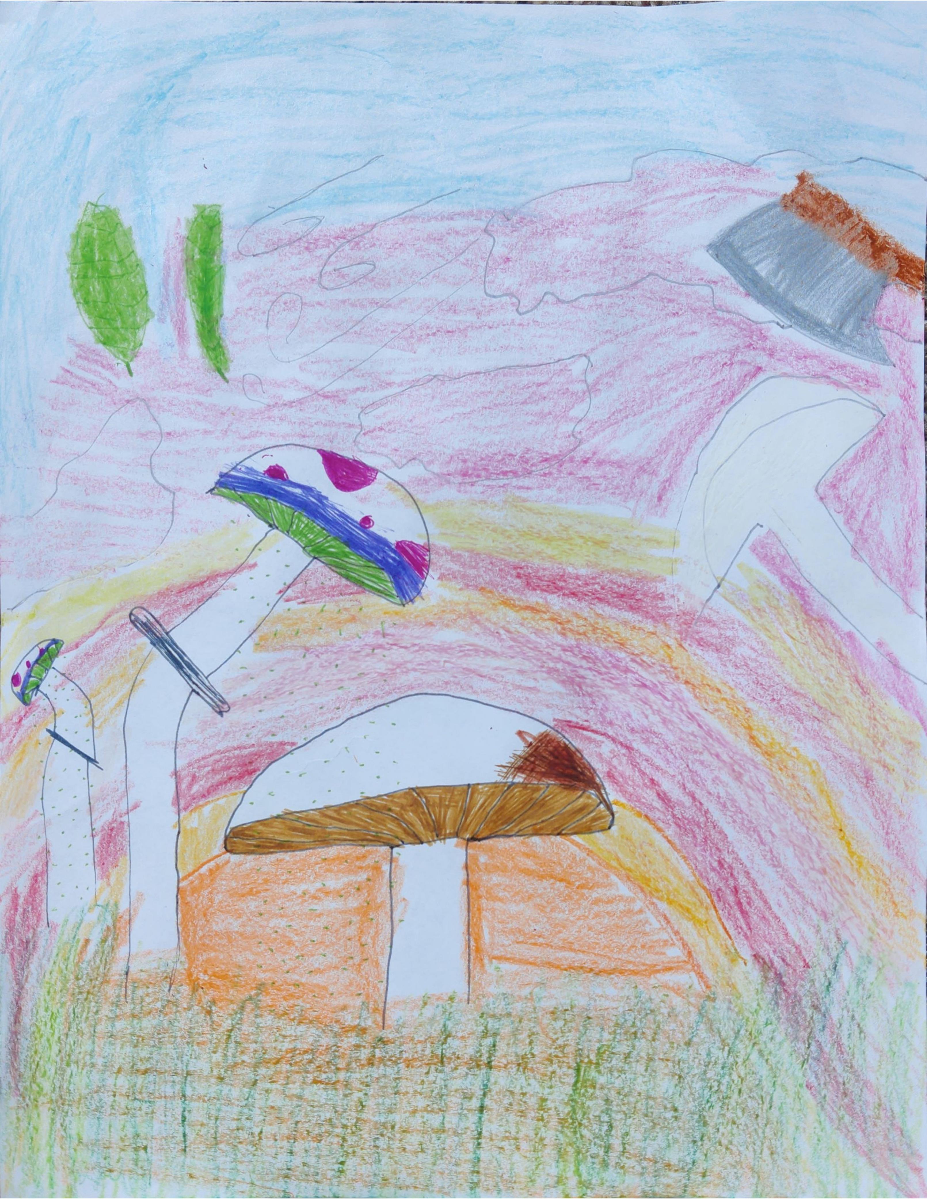 Mushrooms at Sunset Thumbnail