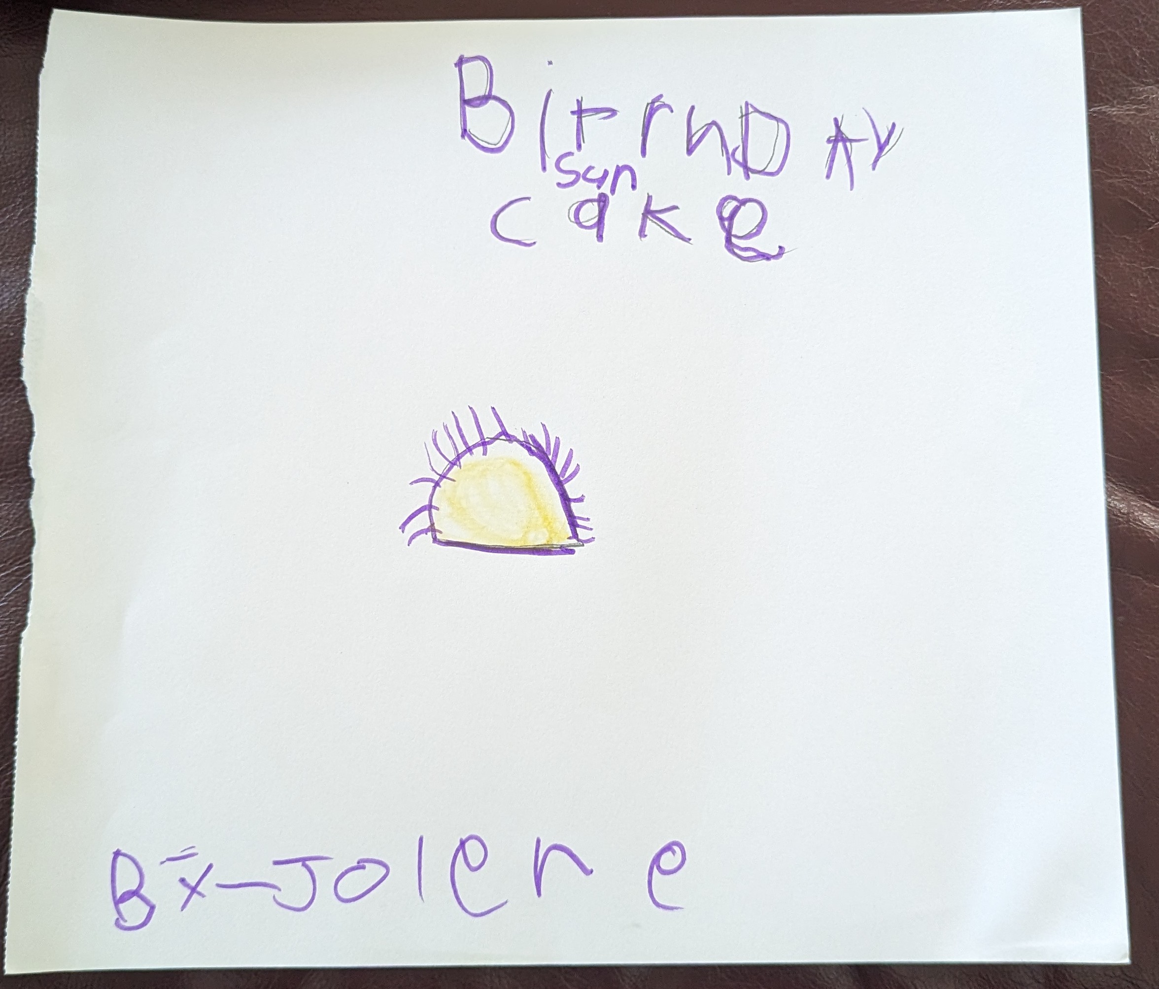 Birthday Sun Cake Thumbnail