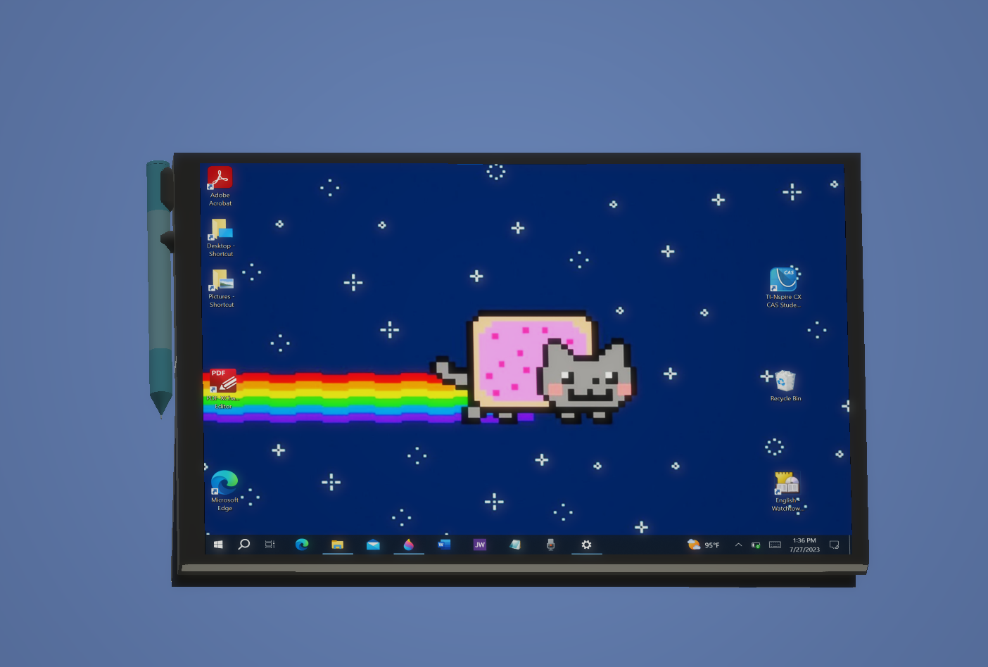 An Almost Exact Replica of my Tablet Thumbnail