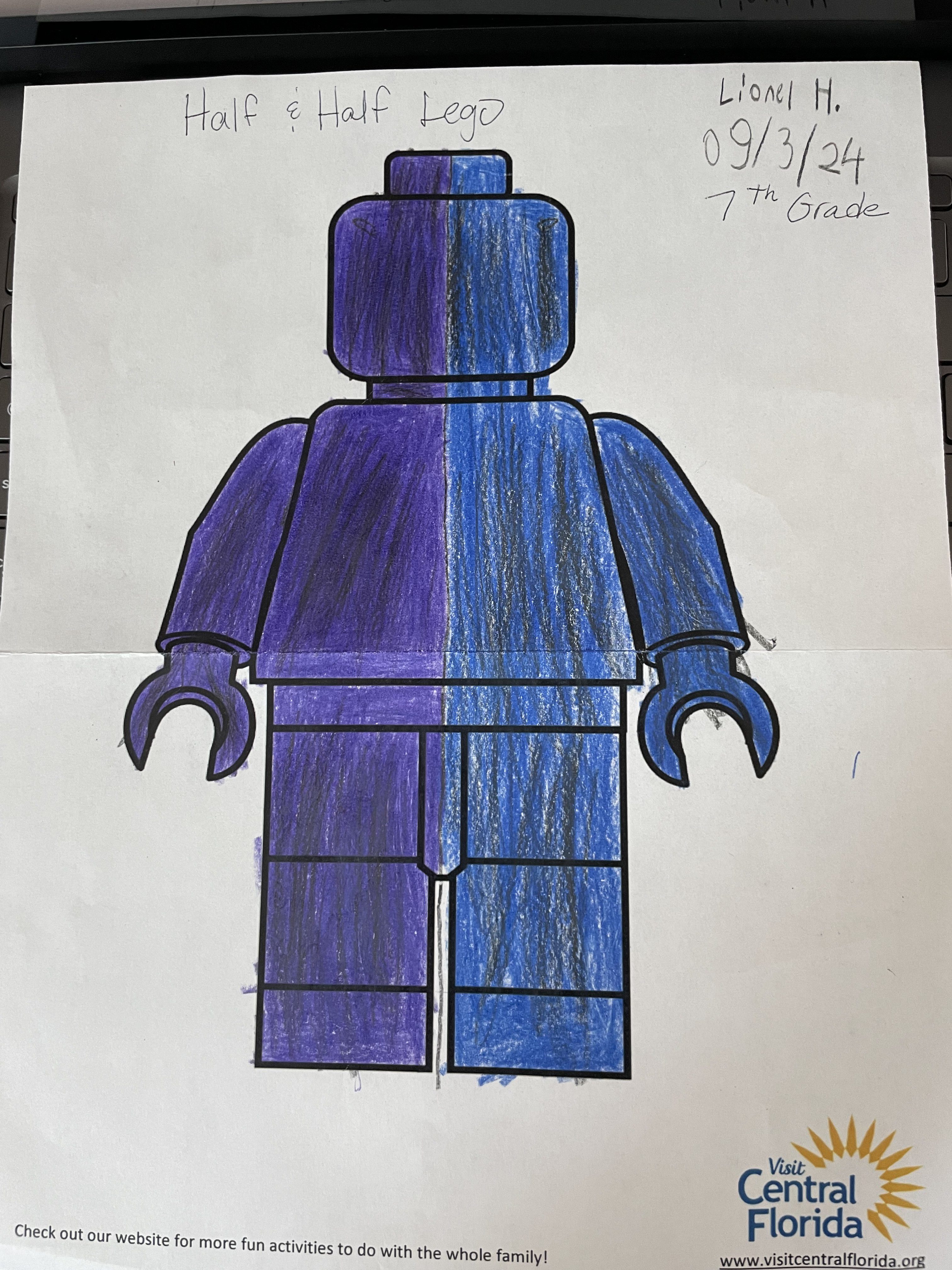 Half & Half Lego Thumbnail