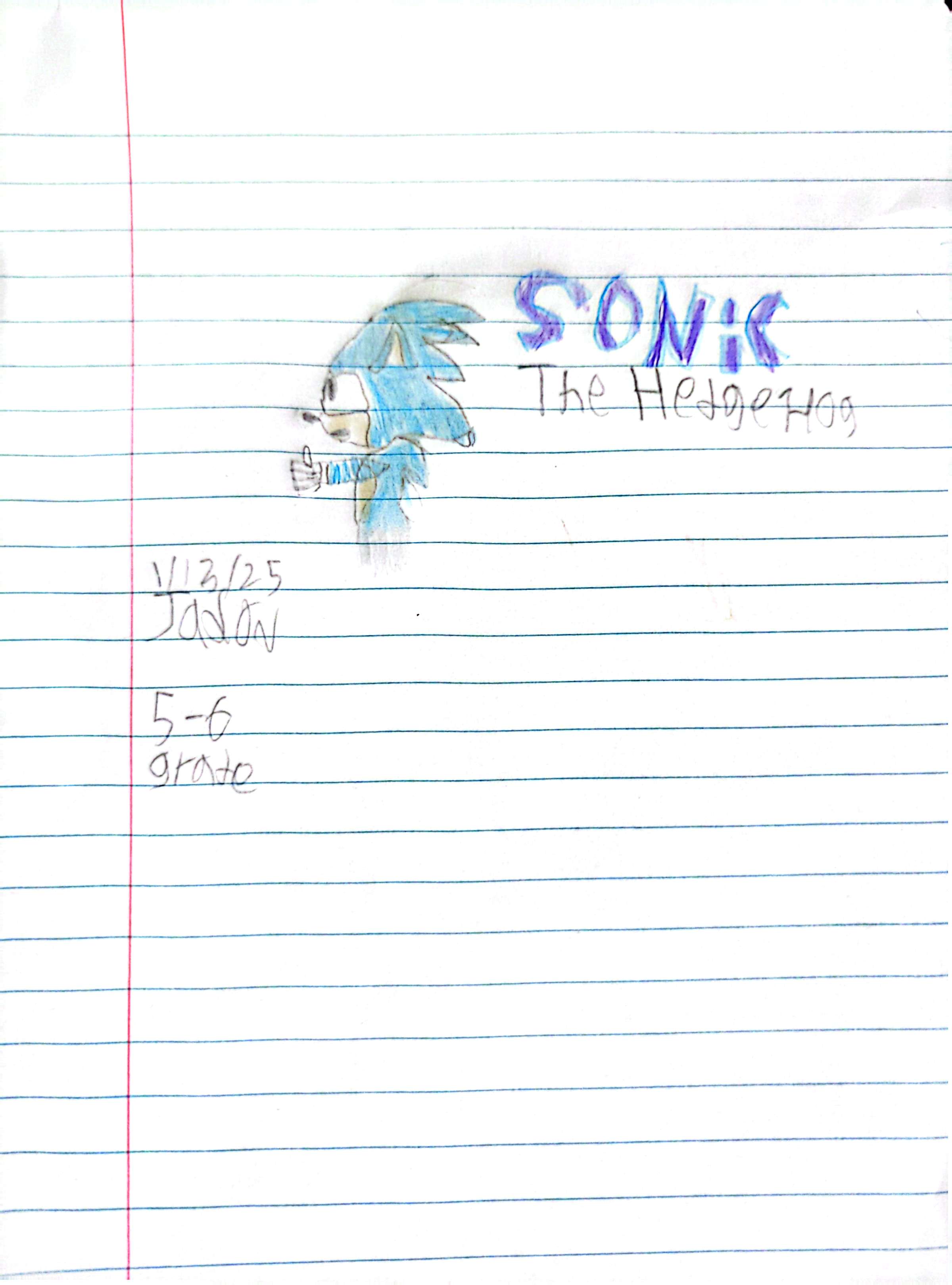 Sonic the Hedgehog Thumbnail