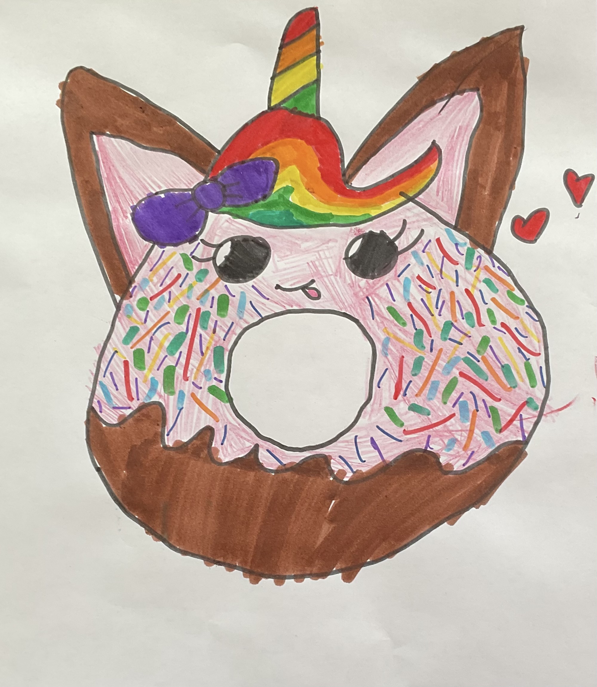 Ella the Unicorn Doughnut Thumbnail