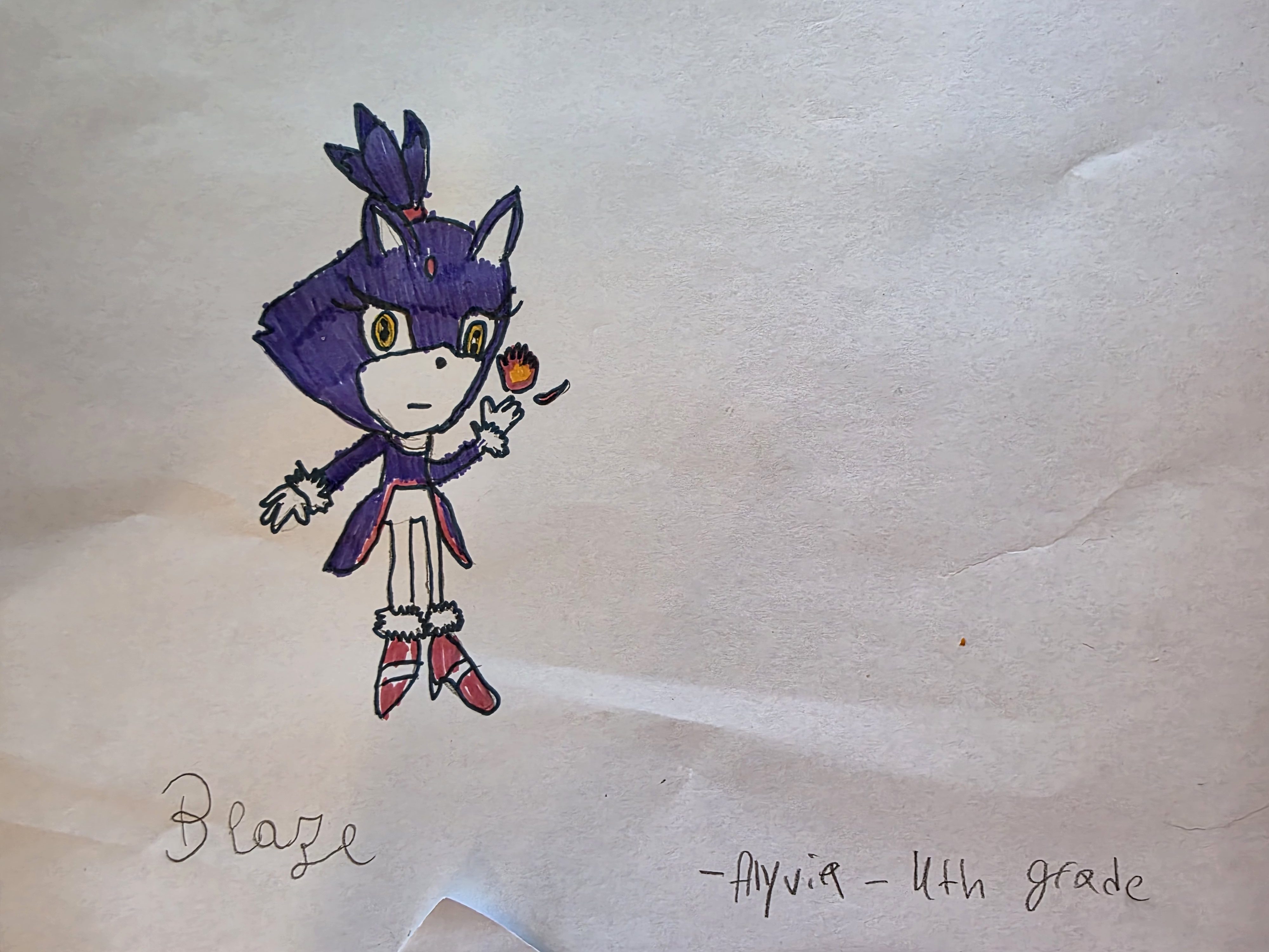 Blaze from Sonic Thumbnail